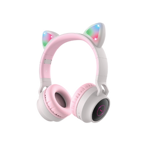 Hoco W27 Cat Ear Wireless Bluetooth Headphones - Gray