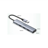 UGREEN 20805 5 in 1 USB to 4-USB + Type C Adapter  5V 2A Multi-Port USB 3.0 Hub