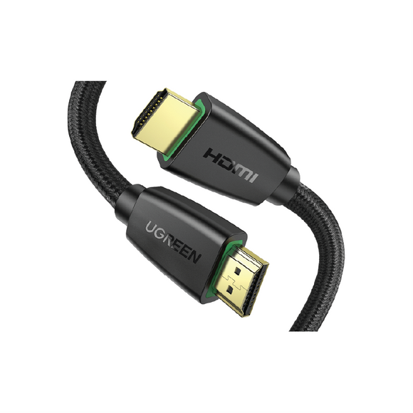 UGREEN High-End HDMI Cable with Nylon Braid 5m (Black) (HD118) - 40412