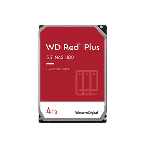 WD 4TB WD40EFPX-68C6CN0 Red Plus SATA III  6 Gb/s  3.5" Internal NAS HDD 256MB
