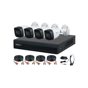 Dahua DH-KIT/XVR1B04H-I/4 1080P HD Easy-to-Use Security System (1NVR+4 Camera)