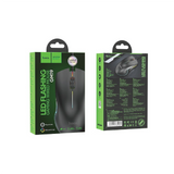 Hoco Enjoy Luminous Wired Mouse GM19 Black