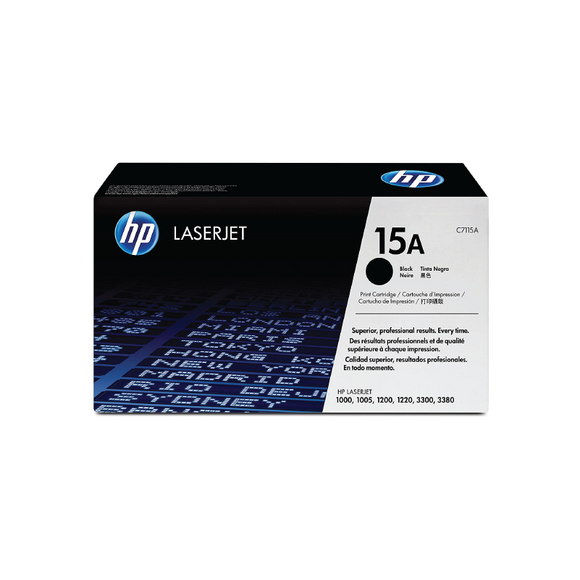 HP 15A LaserJet Toner Cartridge - Black