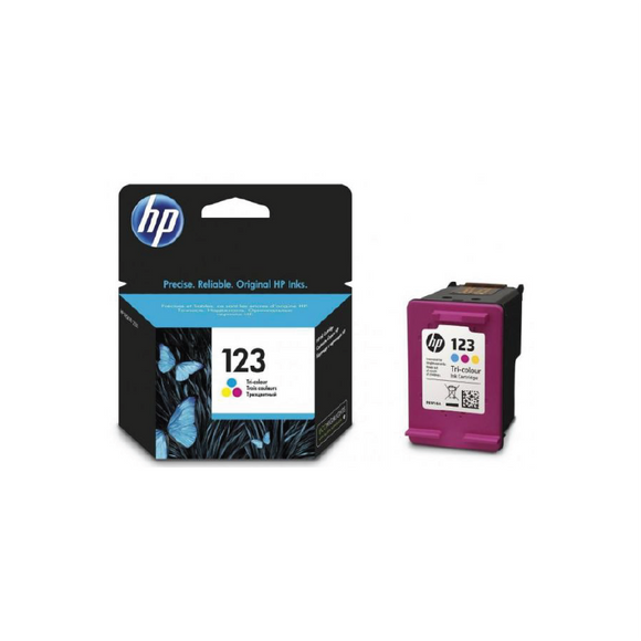HP 123 Color Cartridge F6V16AE 100 Pages