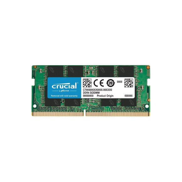 CRUCIAL 16GB 2666 MHZ DDR4 SODIMM Laptop RAM
