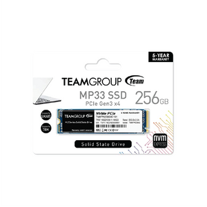 Teamgroup 256GB M.2 NVMe PCIe SSD M P33 - TM8FP6256G0C101