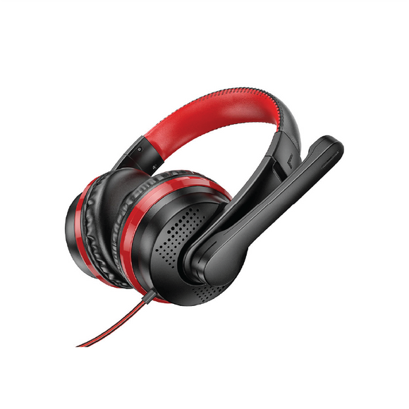 Hoco W103 Magic Tour Gaming Headphones-Black + Red