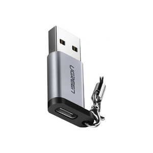 Ugreen USB 3.0-A to USB-C Male Female Adapter Gray 50533