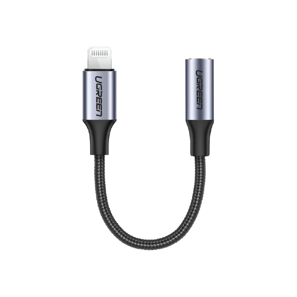 Ugreen Lightning to 3.5mm Headphone  Adapter (Black) - 30756
