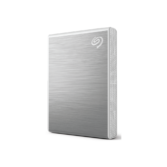 Seagate 4TB One Touch Portable External Hard Disk Drive with Password (Silver)