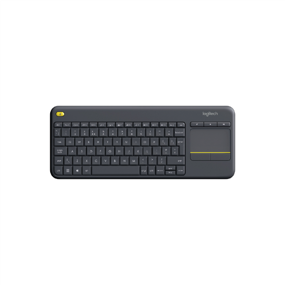 Logitech K400 Plus Black Wireless Touch Keyboard
