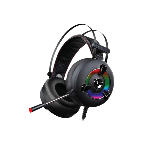 IMPERION HEADSET  HS-G46 STEEL GAMING WITH MIC / AUX - BLACK