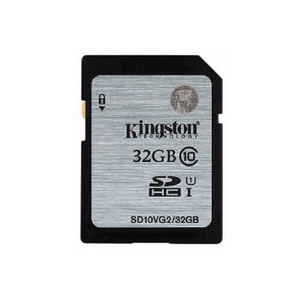 Kingston Digital SDHC Class 10 80MB/s Flash Memory Card (SD10VG2/32GB)