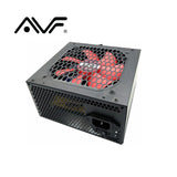 AVF 550W Power Supply with 12CM Red Fan (PS550-F12R V2.05) 24+8Pin