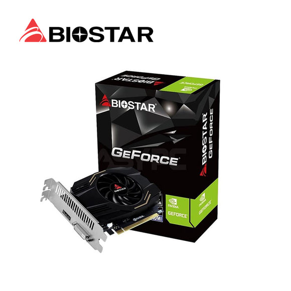 Biostar GeForce GT1030 4GB GDDR4 Graphics Card (DVI/HDMI) VN1034TB46-T G1RA-BS2